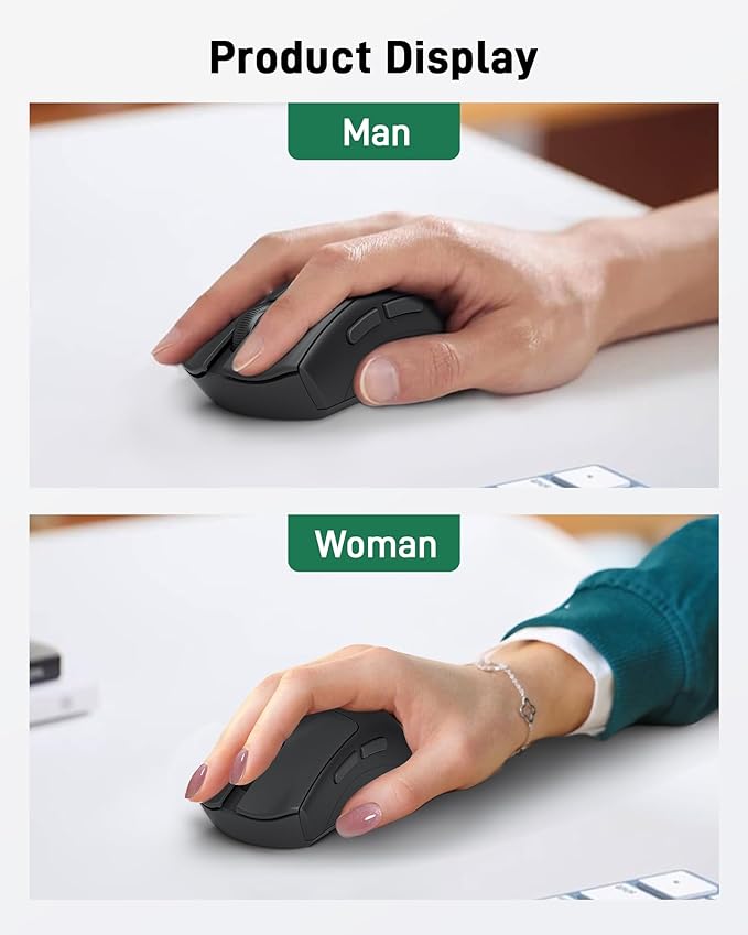 acer Wireless Mouse, 1200 DPI Computer Mouse - Image 5