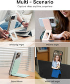 MOFT Phone Stand, Magnetic Phone Tripod Stand Stain-Resistant MOVAS Leather & - Image 4