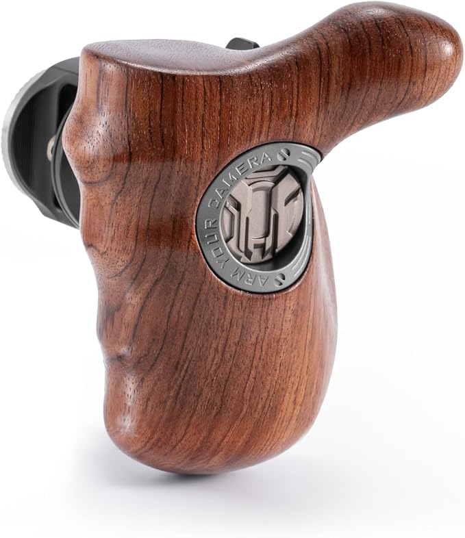 Tilta Advanced Left Side Wooden Handle | Black Walnut Wood & Aluminum Alloy - Image 2