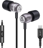 LUDOS Clamor USB C Headphones for iPhone 16 15 Pro Max Plus iPad Pro, 5 Years by Ludos
