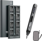 3.7V Electric Screwdriver Kit, 48-in-1 Dual-Head Precision Screwdriver Set by Unknown