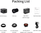 4K POV Camera Webcam PoE, Simultaneously HDMI & SDI Output, RTSP/RTMP/SRT - Image 7