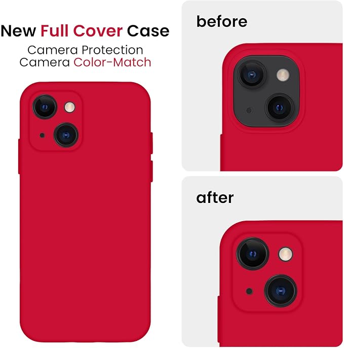 FireNova Designed for iPhone 13 Case, Silicone Upgraded Phone Case with - Image 3