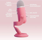 Logitech for Creators Blue Microphones Yeti USB Microphone Aurora Collection - Image 7