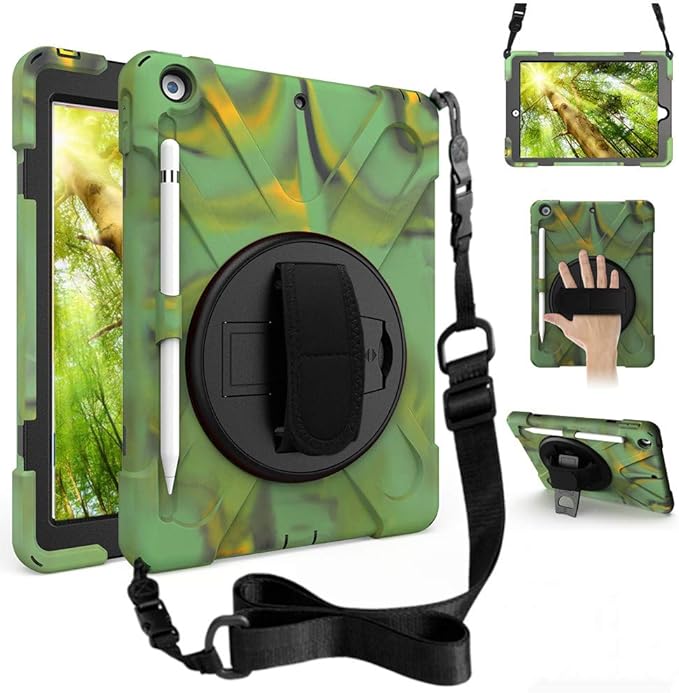 ZenRich Shockproof Case for iPad 9th/8th/7th Generation 10.2 inch 2021/2020/2019 by ZenRich