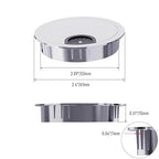 Desk Grommet 2-1/8 Inch 53mm, Zinc Alloy Computer Desk Wire Hole Cover - Image 2