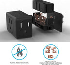 VINTAR 3 Pack Multi Plug Outlet Extender, Type A, ETL Certified - Image 7