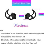 Medium Replacement Earbud Tips Silicone Ear Tips Compatible - Image 2