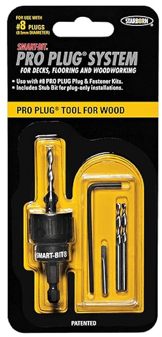 Starborn Industries Smart-Bit Pro Plug System Countersink Drill Bit Tool - Image 3