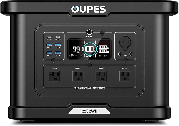 OUPES Exodus 2400 Solar Generator - Image 9