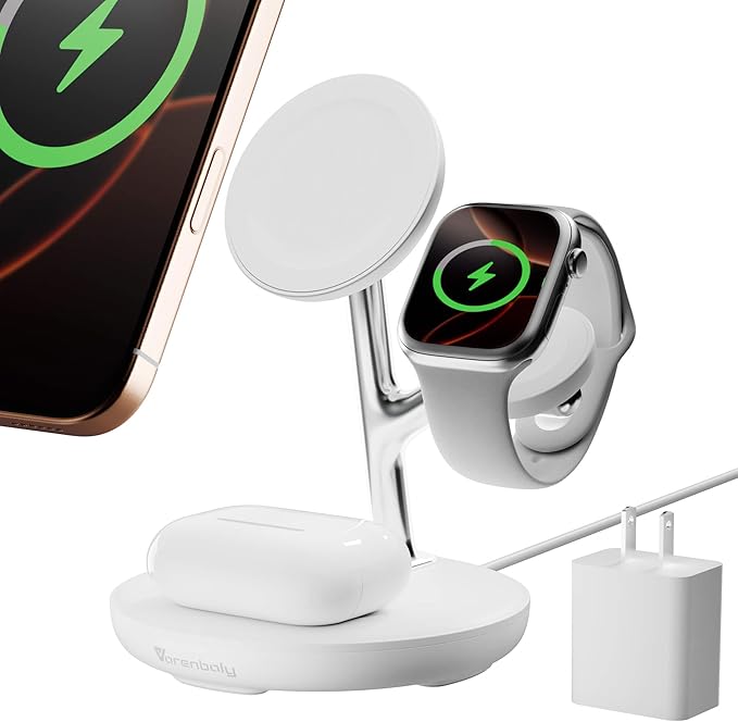 3 in 1 Wireless Charging Station by Unknown