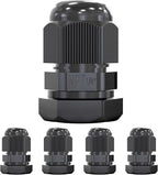 MGI SpeedWare 1/4" NPT Strain Relief Nylon Cord Grip Cable Glands by MGISpeedWare