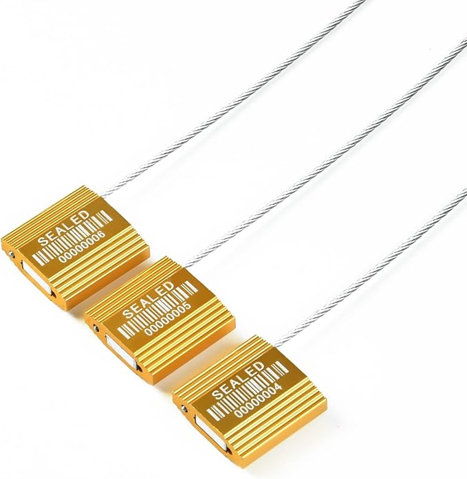 50 Yellow High Security Cable Seals - Image 5