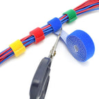 Reusable Fastening Tape Cable Ties 3/4 Inch Double Side Hook Roll - Image 2