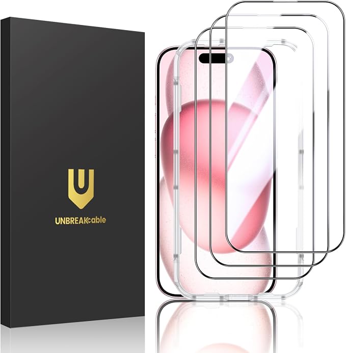 UNBREAKcable 3-Pack Screen Protector by UNBREAKcable