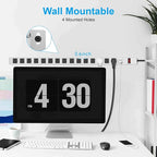 JUNNUJ Metal 16 Outlet Power Strip, Mountable Heavy Duty Power Strip, 1200J - Image 4