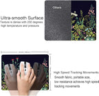 Floral Mouse Pad, Square Waterproof Non-Slip Rubber Base Mouse Pad - Image 3