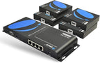 OREI 1x4 HDMI Extender Splitter Over Single Cable CAT6/7 1080P by OREI