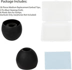 36 Pieces Medium Earbud Tips Soft and Comfortable Ear Bud Replacement Pieces - Image 6