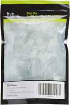 trueCABLE RJ45 Strain Relief Boots, 7.5mm Slip-On PVC Plug Cover, Transparent - Image 2