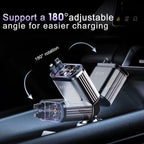 Fast Car Charger 4 in 1 Retractable Car Charger 69W - Image 3