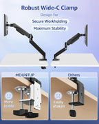 MOUNTUP Heavy Duty Single Monitor Arm - Image 4