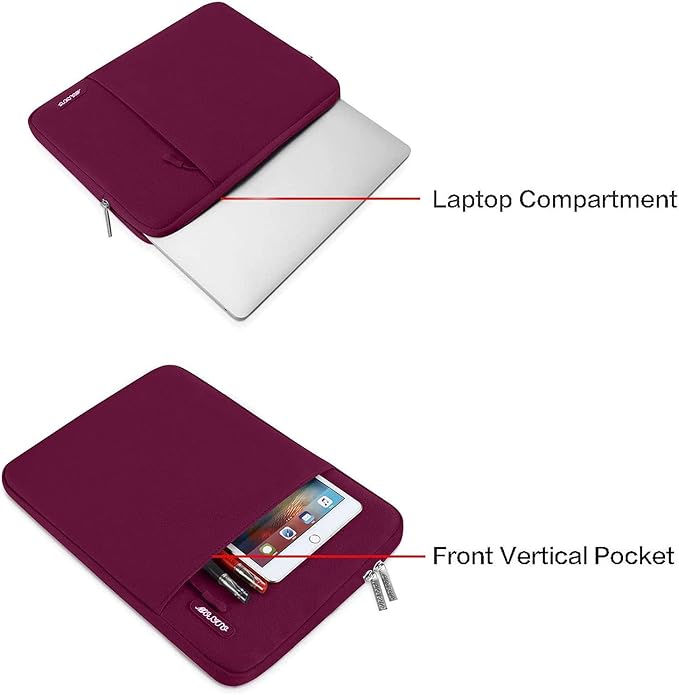 MOSISO Laptop Case 13.3 inch, 13-13.3 inch Laptop Sleeve Compatible - Image 4