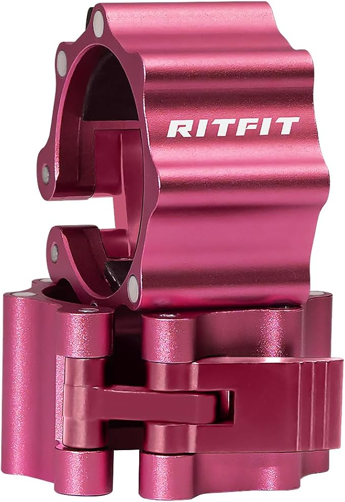RitFit 2-Inch Magnetic Barbell Collars Locking Clamps by RITFITLLC