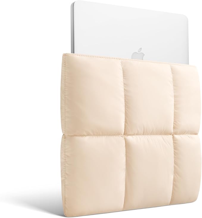 Comfyable Puffy Laptop Sleeve 13 Inch 14 Inch, Quilted Puffer Laptop Carrying - Image 2