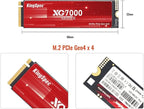 KingSpec XG7000 8TB NVMe SSD PCIe 4.0-7400MB/s Read Speed, 3D TLC NAND M.2 2280 - Image 8