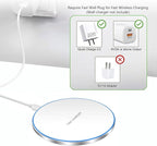 20W Fast Wireless Charger Pad, Wireless Phone Charging Station Compatible - Image 6