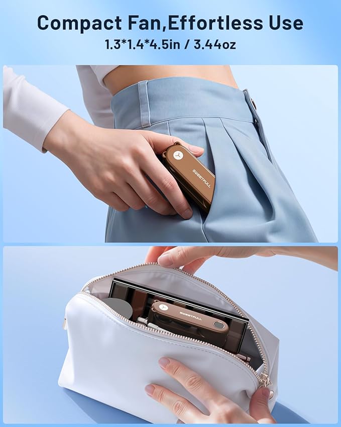 SWEETFULL Portable Handheld Mini Fan - Image 4