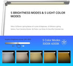 Ambertronix LED Desk Lamp with USB Charging Port, Dimmable Eye-Caring Reading - Image 5