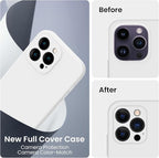 FireNova for iPhone 14 Pro Case, Silicone Upgraded Phone Case with, Soft - Image 3
