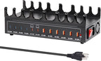 360W Charging Station for Multiple Devices, 12-Port USB C Charging Station by Unknown