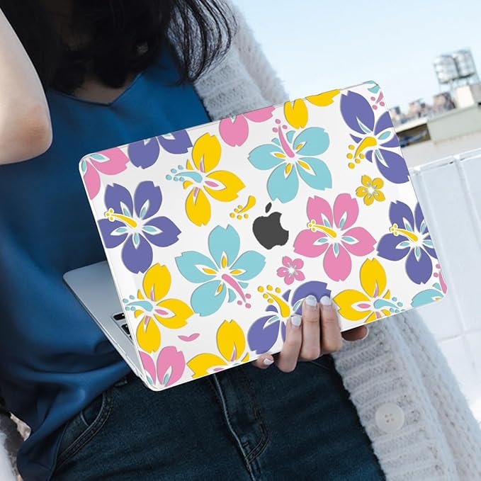 for MacBook Air 13 Inch Case 2021 2020 2019 2018, Pattern Plastic Hard Shell - Image 6