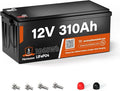 12V 310Ah LiFePO4 Lithium Battery – Max. 3968Wh Solar/RV/Off-Grid Power by HumsiENK