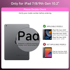 Transparent Case with Keyboard for iPad 9th 10.2 Inch, with 7-Color Backlit - Image 2