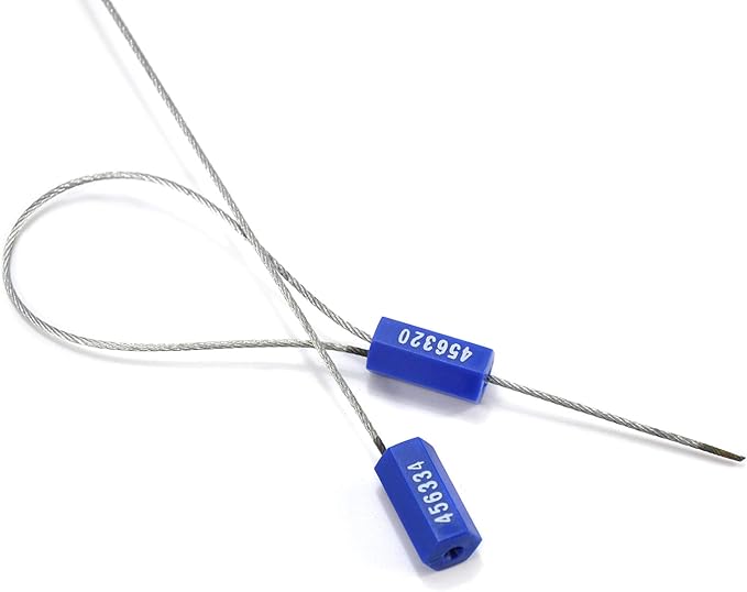 Leadseals 500 Anti-Tamper Proof Security Cable Seals Disposable Self-Locking - Image 6