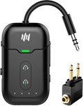 Airplane Bluetooth 5.4 Transmitter Adapter, Supports 2 AirPods/Headphones by Beeitzie