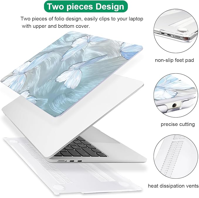 for MacBook Air 13.6 inch Case M4 2025 A3240 2024 M3 A3113 M2 A2681 2022 2023 - Image 3