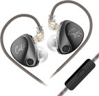 KZ Castor in Ear Monitors Headphones Bass Wired Earphones 2 Dynamic High-end by HHIFIHEAR