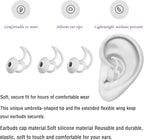 Medium Earbud Replacement Tips Silicone Ear Bud Tips Compatible - Image 5