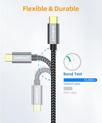 SUNGUY 10Gbps Micro B to USB C Hard Drive Cable 0.5FT, USB 3.1 USB C to Micro B - Image 7