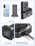 Tower Power Strip with Surge Protector - Image 5