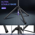 DJ Light Stand Heavy Duty Par Can Tripod T-Bar Stage Lights Stand Adjustable - Image 5