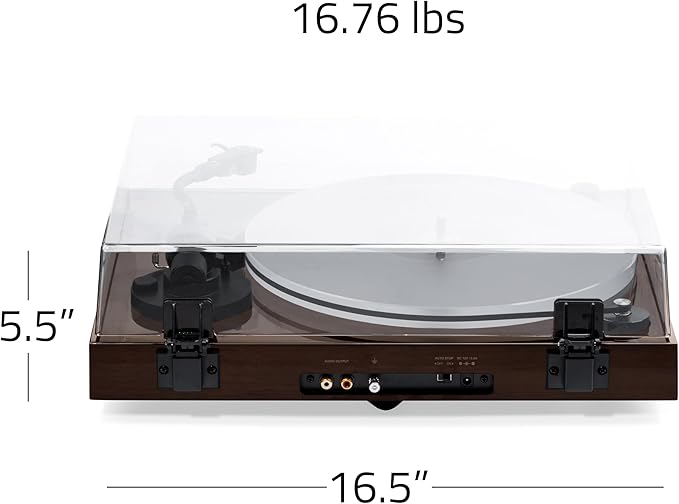 Fluance RT85 Turntable with Ortofon Cartridge, Acrylic Platter, Speed Control - Image 8