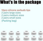 Double Flange Earbud Tips for Beats Studio Buds Replacement Cover Ear Tips for - Image 7