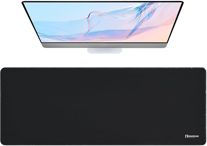RAINYEAR Large Gaming Mouse Pad, Computer Mousepad by RAINYEARmakelifeeasier