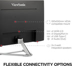 ViewSonic VX2776-4K-MHDU 27 Inch 4K UHD IPS Monitor, 65W USB C, HDR10 Content - Image 7